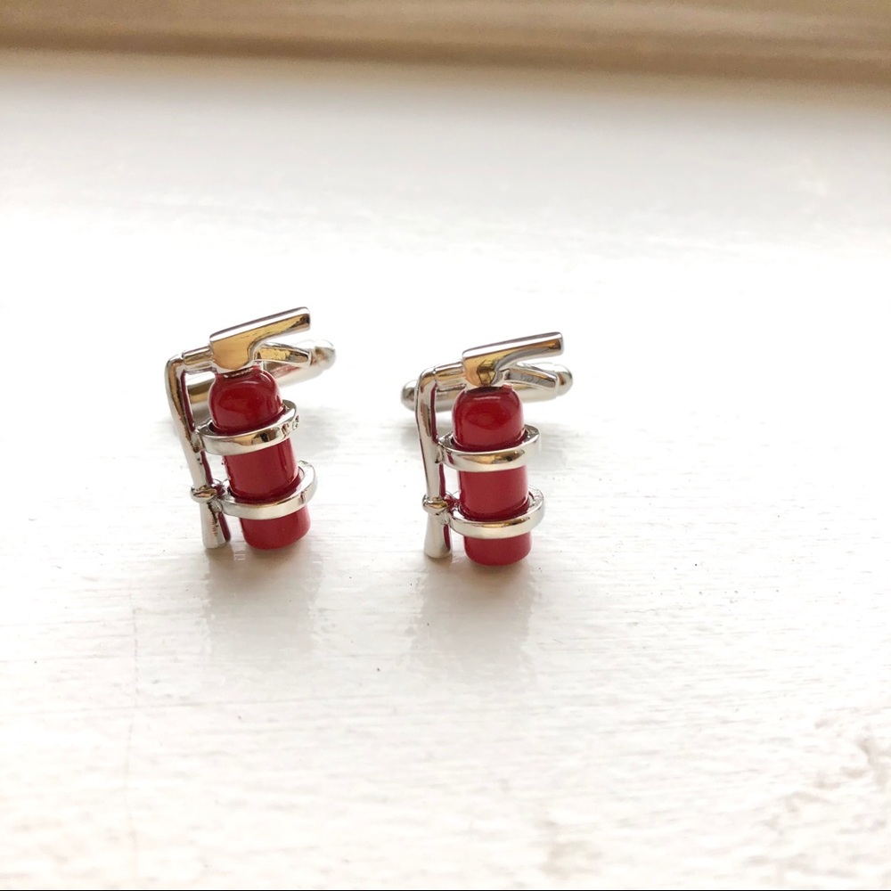 🆕 Fire extinguisher cufflinks